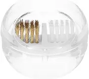 Ipetboom Nail Drill Bits Cleaning Brush Box Portable Dust- Cleaner Detachable Brush for Nail Art Drill Bits