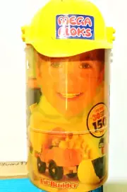 1995 Mega Bloks lil' Builder 703 - Brand New Sealed - Vintage - 150pcs