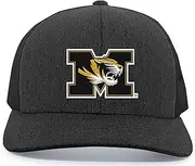 Pacific Headwear NCAA Men's Heather Trucker Snapback Cap-Officially Licensed Collegiate Hat for Sports Fans