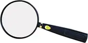OFFSCH Handheld Magnifying Glass for Seniors Lightweight Reading Magnifier with Comfortable Grip for Books Newspapers and Exploration Glass Construction