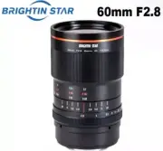 Brightin Star 60mm F2.8 II 2X Macro Lens for Canon EOS M Camera