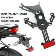 FOR HONDA CB650R 2021-2023 REAR TAIL TIDY FENDER LICENSE PLATE HOLDER ADJUSTABLE
