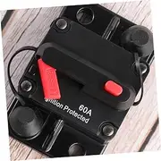 ETHZZLE Marine Battery Trolling Motors for Boats Fuse Circuit Dc Breaker Black