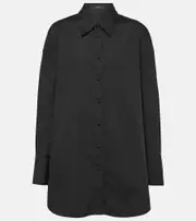 [Joseph] Joseph Berton cotton poplin shirt AU 4 black