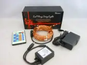 Fairy LED Copper Wire String Lights Dimmable Warm White 66" 200 Led w/Remote 1PK