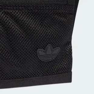 【adidas 愛迪達】側背包 斜背包 小包 運動包 SACOCHE 黑 IM1140