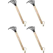 Garden Guru Hand Rake Cultivator Claw Soil Tiller, Rust Resistant, Military Grad