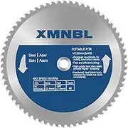 14 Inch Metal Steel Cutting Saw Blade,Replacement for Evolution 14 Inch Chop Saw Blade for Evolution S14CPS,S15CPS,S355MCS,S355CPS,S380CPS|Metal Cutting Saw,66Teeth Mild Steel Cermet Blade