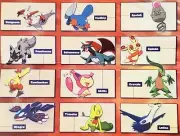 POKEMON⚡Exclusive Poster: "Which is Your Favorite Character?" - RARE !!