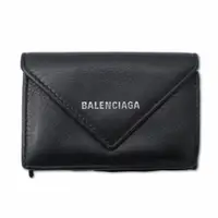 在飛比找蝦皮購物優惠-Balenciaga 巴黎世家長夾Papier Mini 日