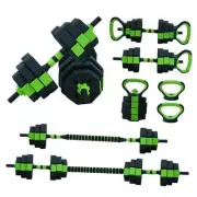 Adjustable Dumbbell Set, 4 In 1 Adjustable Dumbbell Weights 44/66/88 Lbs Free