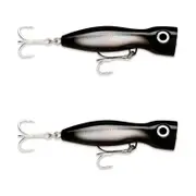 2x Rapala 13cm X Rap Magnum Xplode Topwater Heavy Duty Fish Lures - Convict