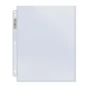 100 Ultra PRO 1-Pocket Photo Print Binder Album Folder Pages Beckett 8.5 x 11"