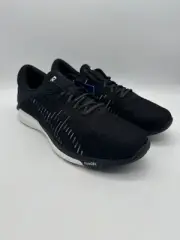 BRAND NEW ASICS T835N.9001 FUZE X RUSH ADAPT Black/White Mesh Sneakers Sz 10.5