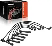 A-Premium Ignition Spark Plug Wires Set of 6 Compatible with Kia Sportage 2005-2010 & Hyundai Tucson 2005-2009, 2.7L