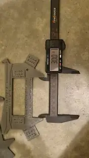 All-in-one Florida spiny lobster crab clam gauge 7 measures