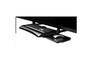 Fellowes Keyboard Underdesk Drawer Office Steel Black Mouse Tray