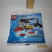 Brand New Lego City 4900 Fire Helicopter Polybag 2008