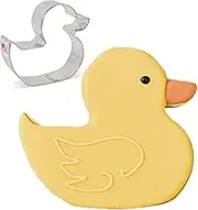 Rubber Duck Cookie Cutter, 4" Made in USA by Ann Clark