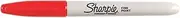 Sharpie Permanent Marker, Fine Point Tip, Red, Box of 12 (30052)