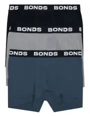 [Bonds] Total Package Of 3 Trunk Harpoon in Dumbo,Dream,Black