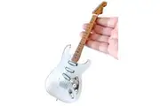 Axe Heaven: Fender Strat Signature Clear Acrylic - 1:4 Guitar Replica