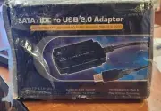 Vantec SATA IDE to USB 2.0 Adapter Vantec CB-ISATAU2 - Rough Box NEW!