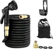 Expandable Garden Hose 30M with Spray Gun, 8 Modes Flexible with High Resistance for Washing Car, Yard and Pet with Storage Bag