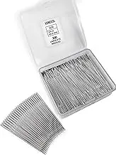 VONEEDL 200 PCS Large Eye Heavy Duty Sewing Needles - Bulk Set of 2.4 inch Big Eye Embroidery Needles - Easy to Thread Quilting Needles