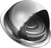 [Ciieeo] Exhaust Protector Chimney Cover Metal Chimney Flue Rain Cover for Outdoor Vent Hood Dryer Vents Chic Molding