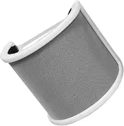 Yardenfun U Shaped Microphone Windscreen Cover Easy Installation Noise Reducing Mic Shield for Enhanced Recording Clarity Elegant Design with Sponge Material for Versatile Use