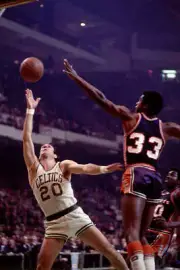 Larry Siegfried Of The Boston Celtics Shoots 1968 Old Basketball Photo 2