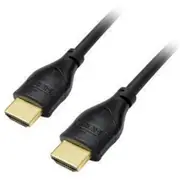 Dynamix C-HDMIHSE-4 10Gbps High-Speed Slimline HDMI Cable - with Ethernet - 4m Max Res 4K2K 24/30Hz (3840x2160) - 8 Audio Channels - 8bit Colour Depth - Supports CEC, 3D, ARC [C-HDMIHSE-4]