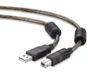 Active USB 2.0 Printer Cable 100Ft- A-Male to B-Male High Speed Printer/Scanner/