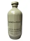Sand + Fog MINT & CUCUMBER Body Wash / Shower Gel Flip Top 32 oz New