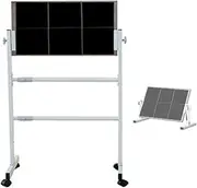 Table Tennis Rebound Board,Stand Ping Pong Rebound Board,Return Board Training Device,Stand Type Desktop Type Dual Use,with Brackets and Screws,for Indoor Training Equipment