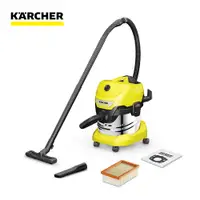 在飛比找PChome24h購物優惠-KARCHER 德國凱馳 乾濕兩用吸塵器 WD4S