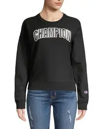 在飛比找Yahoo!奇摩拍賣優惠-冠軍 Champion 女生 車繡LOGO 刷毛 大學Tee