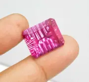 Emerald Cut 26.65 CT Radiant Royal Natural Pink Topaz Loose Gemstone Certified