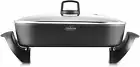 Sunbeam Duraceramic Large Frypan, Electric Non-Stick Frying Pan with Lid, 240...