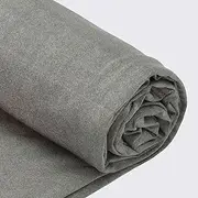 [CIADAZ] EMF Radiation Protection Fabric,Silver Fiber Electromagnetic Radiation Protection Knitted Conductive Underwear Fabric