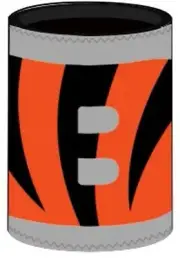 CINCINNATI BENGALS - Supporters Neoprene beer stubby holder ready for the game