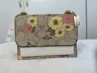 NWT COACH Mini Klare Crossbody In Signature Canvas With Floral Cluster Print