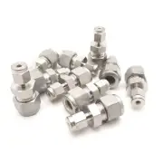 Lot of 10 Swagelok SS-600-6-2 Tube Fitting reducing Union 3/8" x 1/8"