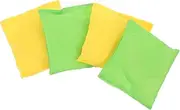 NAMOARLY Bean Bag Toys Set 4pcs Mini Bags for Tossing Games Outdoor Boys and Girls Toy for Birthday Parties