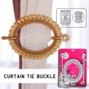 String Net Curtain 2pcs Brooch Tie Back Clip Buckle Holder Decoration Luxury New