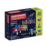 在飛比找PChome24h購物優惠-【Magformers 磁性建構片】炫彩奇蹟258pcs A