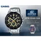 CASIO 卡西歐 手錶專賣店 國隆 EDIFICE EFR-554D-1A9 三眼賽車計時男錶 不鏽鋼錶帶 黑X金 防水100米 日期顯示 EFR-554D