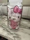 Glass Cup (16oz) With Bamboo Lid, Straw