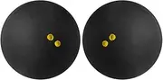 ibasenice 2pcs Squash Ball for Training Professional Racket Ball Compact Design for High Elasticity for Improved Reflexes Suitable for All Skill Levels